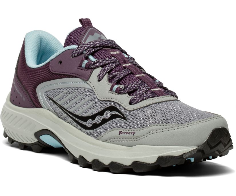 Saucony Excursion Tr15 Women's Trail Running Shoes Burgundy / Grey | Canada 220SGLO